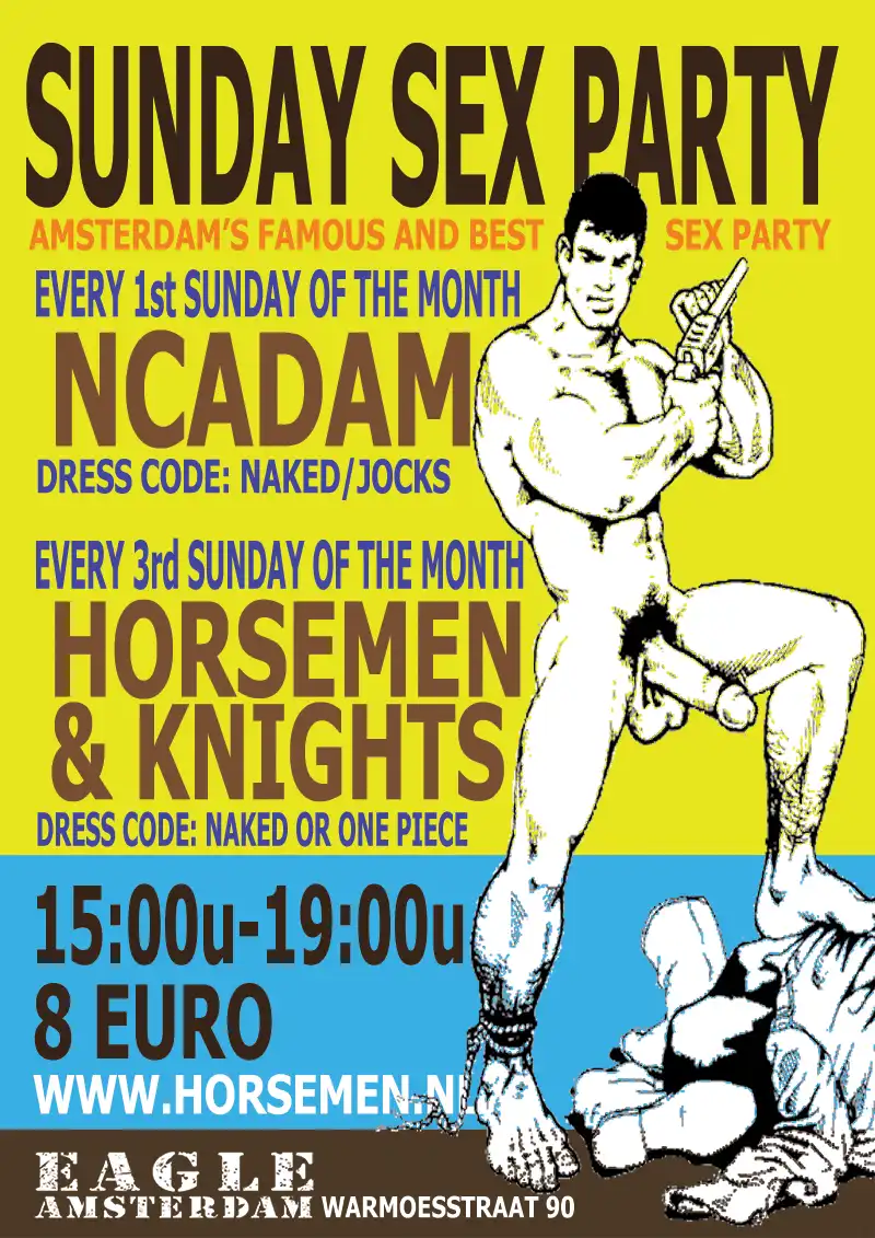 Naked Party and Horsemen & Knights Amsterdam