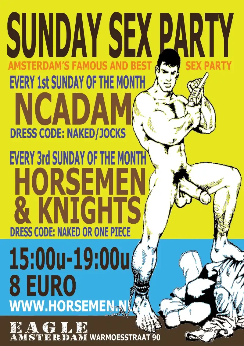 Naked Party and Horsemen & Knights Amsterdam